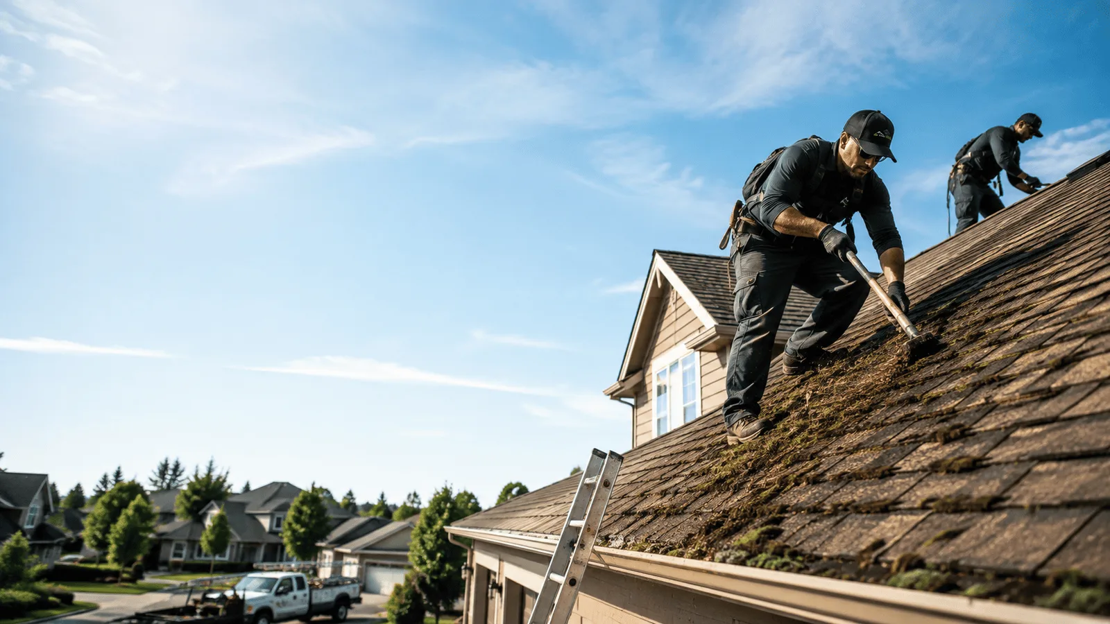 Roof Moss Removal in Tunica, MS near me